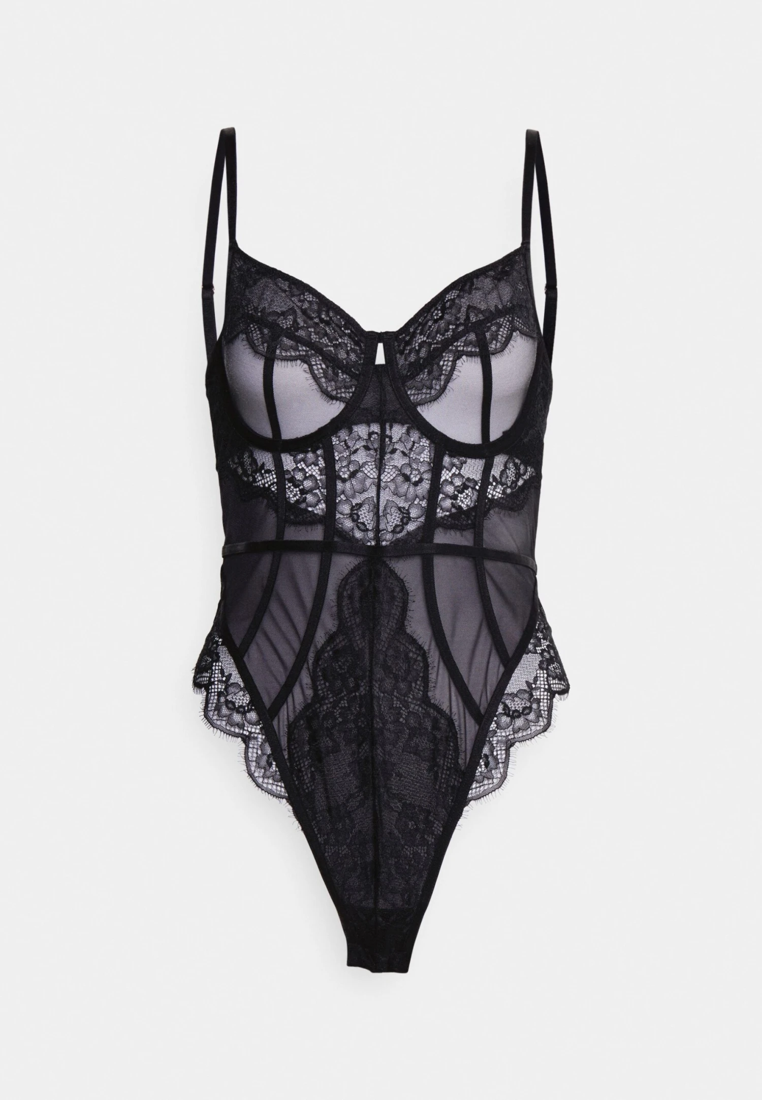 Hunkemöller Brie Underwired Body - Body - Black 4 Hunkemöller Brie Underwired Body - Body - Black - Afbeelding 4
