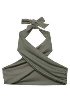 PULL & BEAR Wrap - Bikinitop - Khaki 8 PULL & BEAR Wrap - Bikinitop - Khaki -Only Mode Winkel f75292ae5f534d65ba0e3f64f86531ed