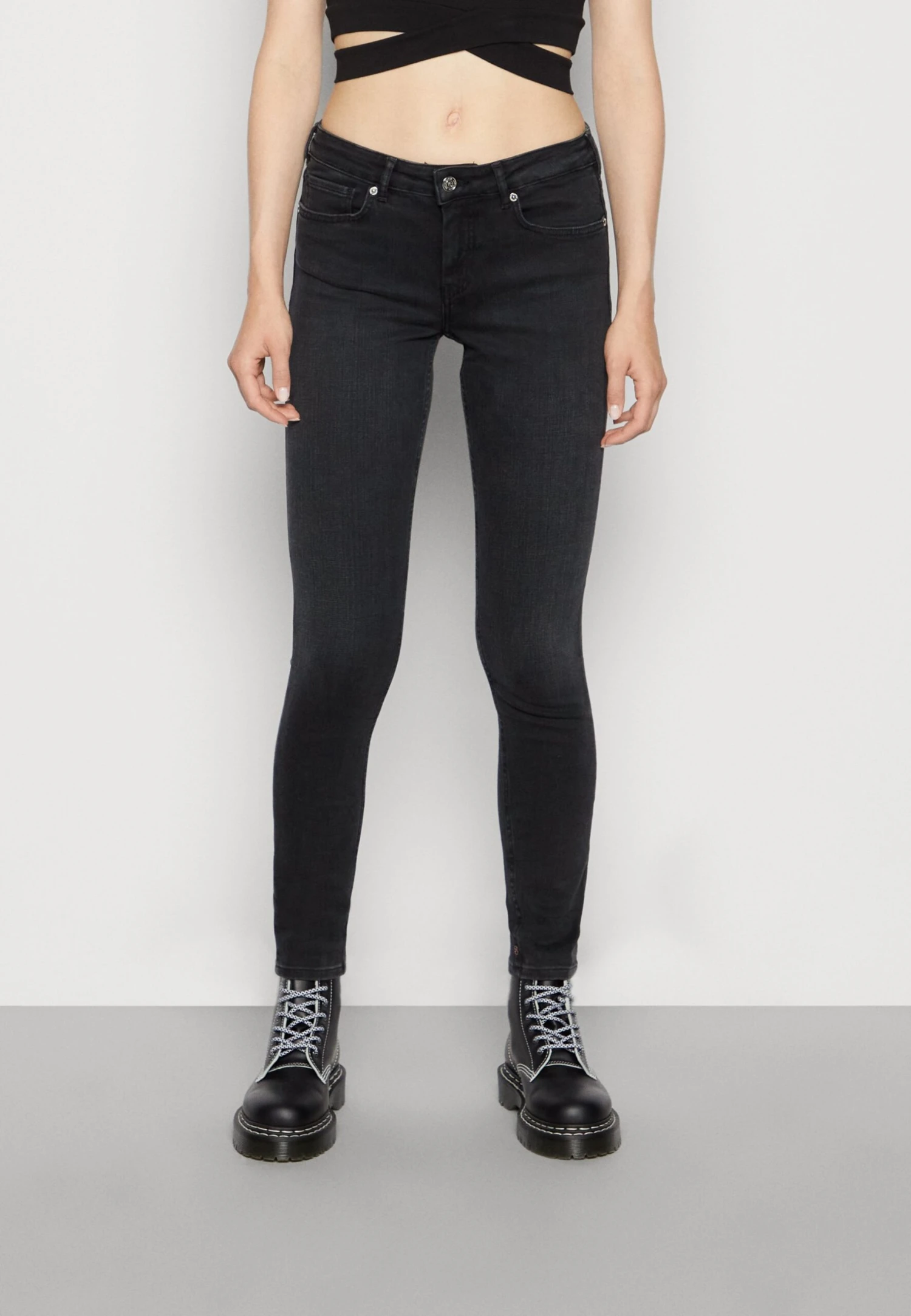 Scotch & Soda Essentials Bohemienne Skinny Jeans- Jeans Skinny Fit - Black Coast 1 Scotch & Soda Essentials Bohemienne Skinny Jeans- Jeans Skinny Fit - Black Coast