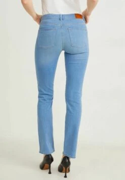 Straight Leg Jeans - Denim Light Blue 9 Straight Leg Jeans - Denim Light Blue -Only Mode Winkel f7bf88014e404707b5c1d7369f39d74a