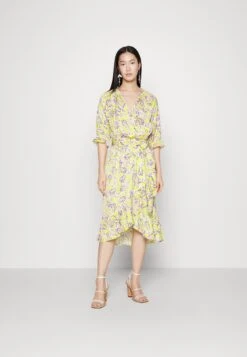 MARC CAIN Cocktailjurk - Lemon Green 9 MARC CAIN Cocktailjurk - Lemon Green -Only Mode Winkel f857e5246ce14f31b6415f825bc5cc12