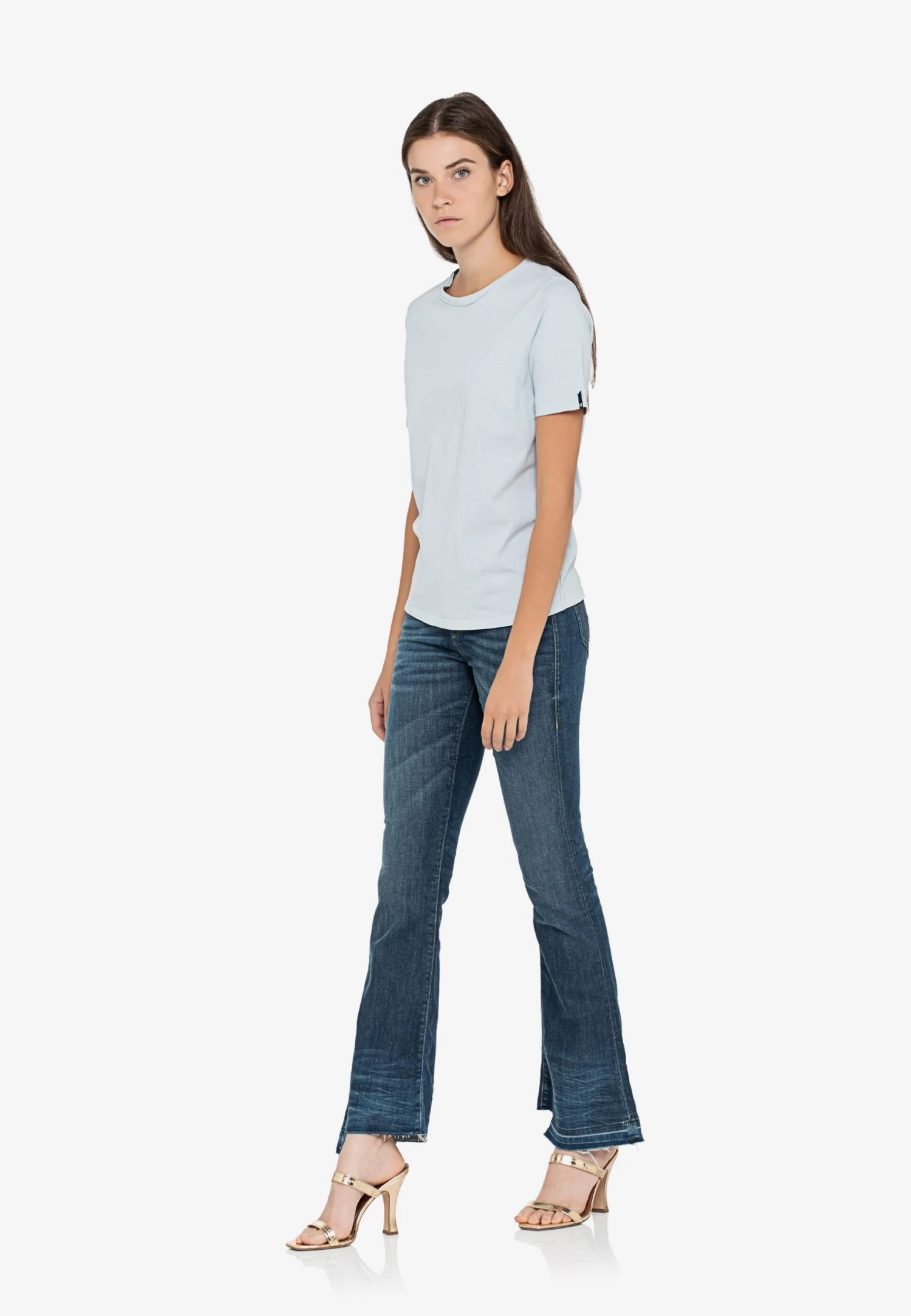 True Religion Direct - T-Shirt Basic - Baby Blue 1 True Religion Direct - T-Shirt Basic - Baby Blue