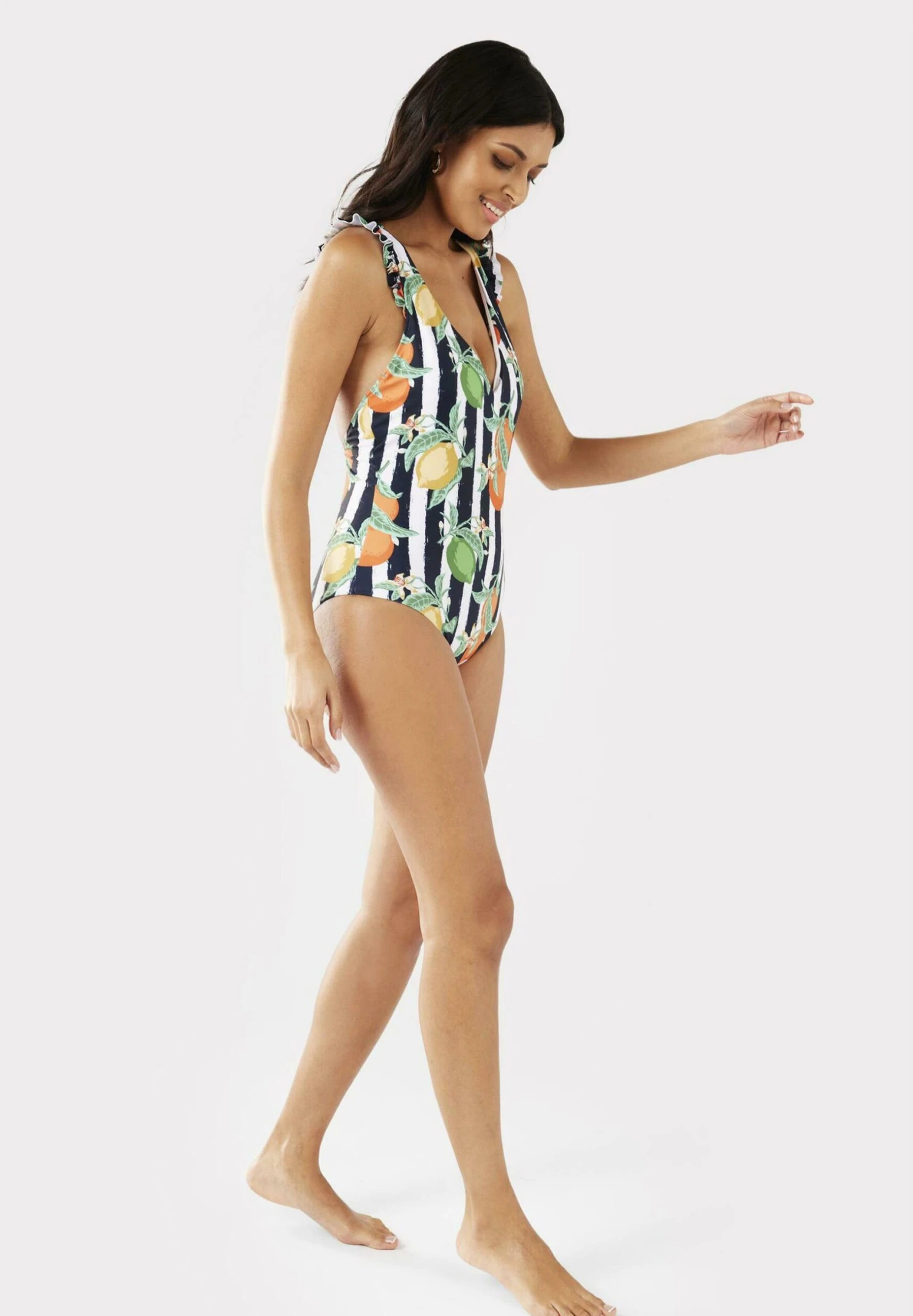 V-Neck - Badpak - Navy 4 V-Neck - Badpak - Navy - Afbeelding 4