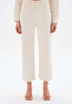 Wide Leg - Flared Jeans - Light Beige 7 Wide Leg - Flared Jeans - Light Beige -Only Mode Winkel f91397d2c05d46918a4aa42cf1dc2484