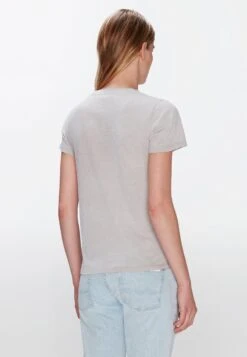 7 For All Mankind Liv Crewneck- T-Shirt Basic - Grey -Only Mode Winkel f9535957da8349428e8dcff1c9731f1d