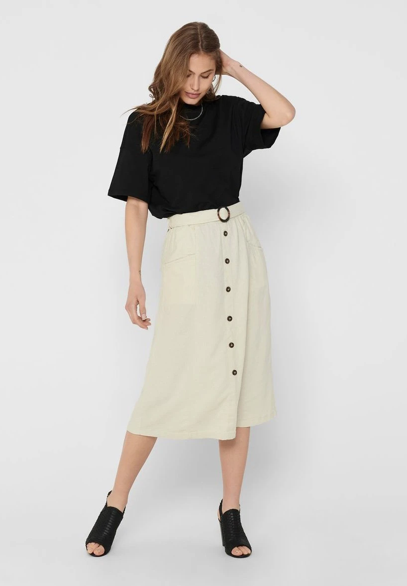 ONLY A-Lijn Rok - Almond Milk 2 ONLY A-Lijn Rok - Almond Milk - Afbeelding 2