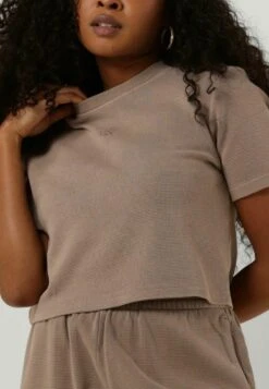 Calvin Klein Waffle- T-Shirt Basic - Lichtgrijs 6 Calvin Klein Waffle- T-Shirt Basic - Lichtgrijs -Only Mode Winkel f97efdb11744448fb3d0c87998b00f99