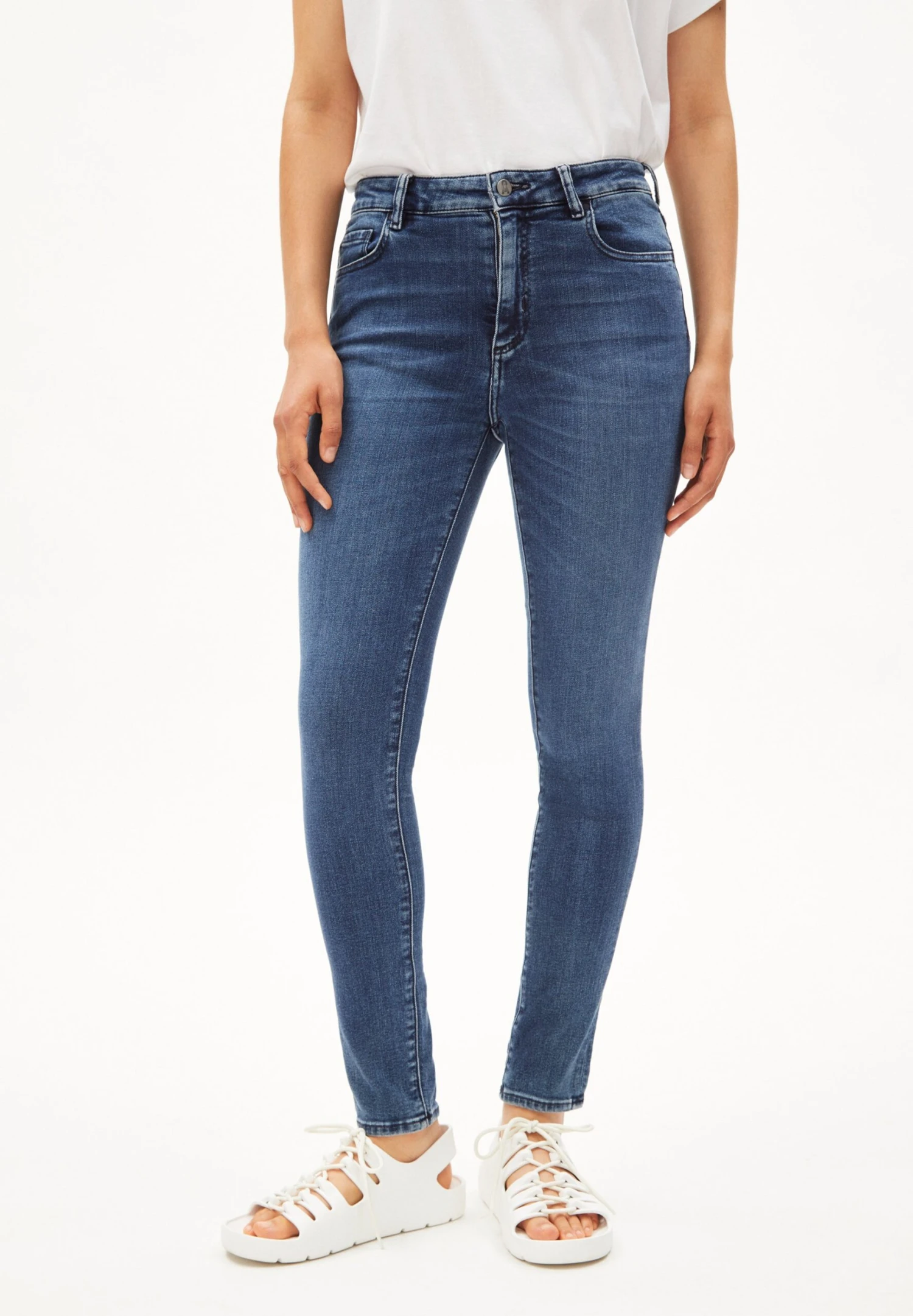 Armedangels Tillaa X Stretch - Jeans Skinny Fit - Galaxy Blue 2 Armedangels Tillaa X Stretch - Jeans Skinny Fit - Galaxy Blue - Afbeelding 2