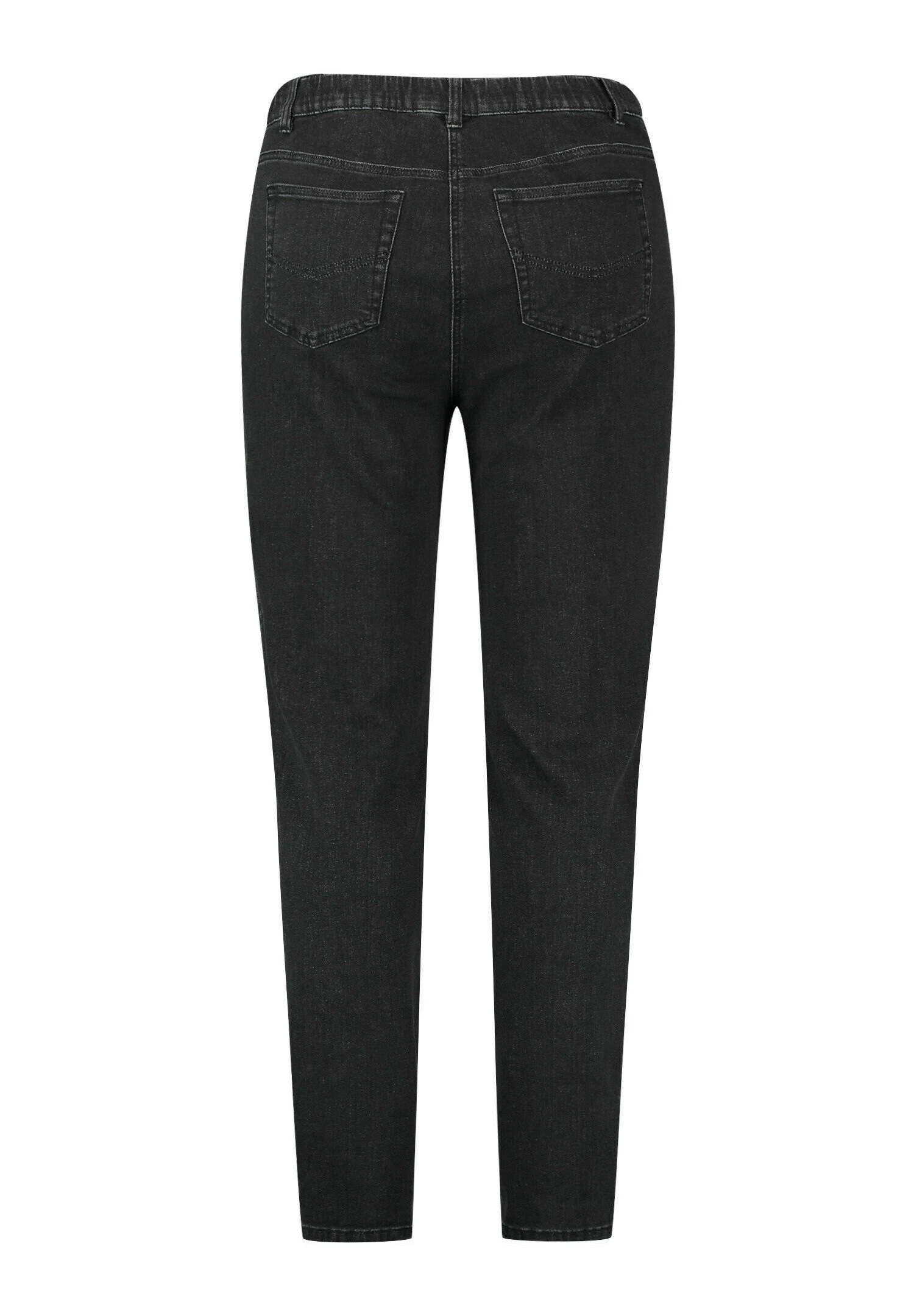 Slim Fit Jeans - Raw Black Denim 4 Slim Fit Jeans - Raw Black Denim - Afbeelding 4