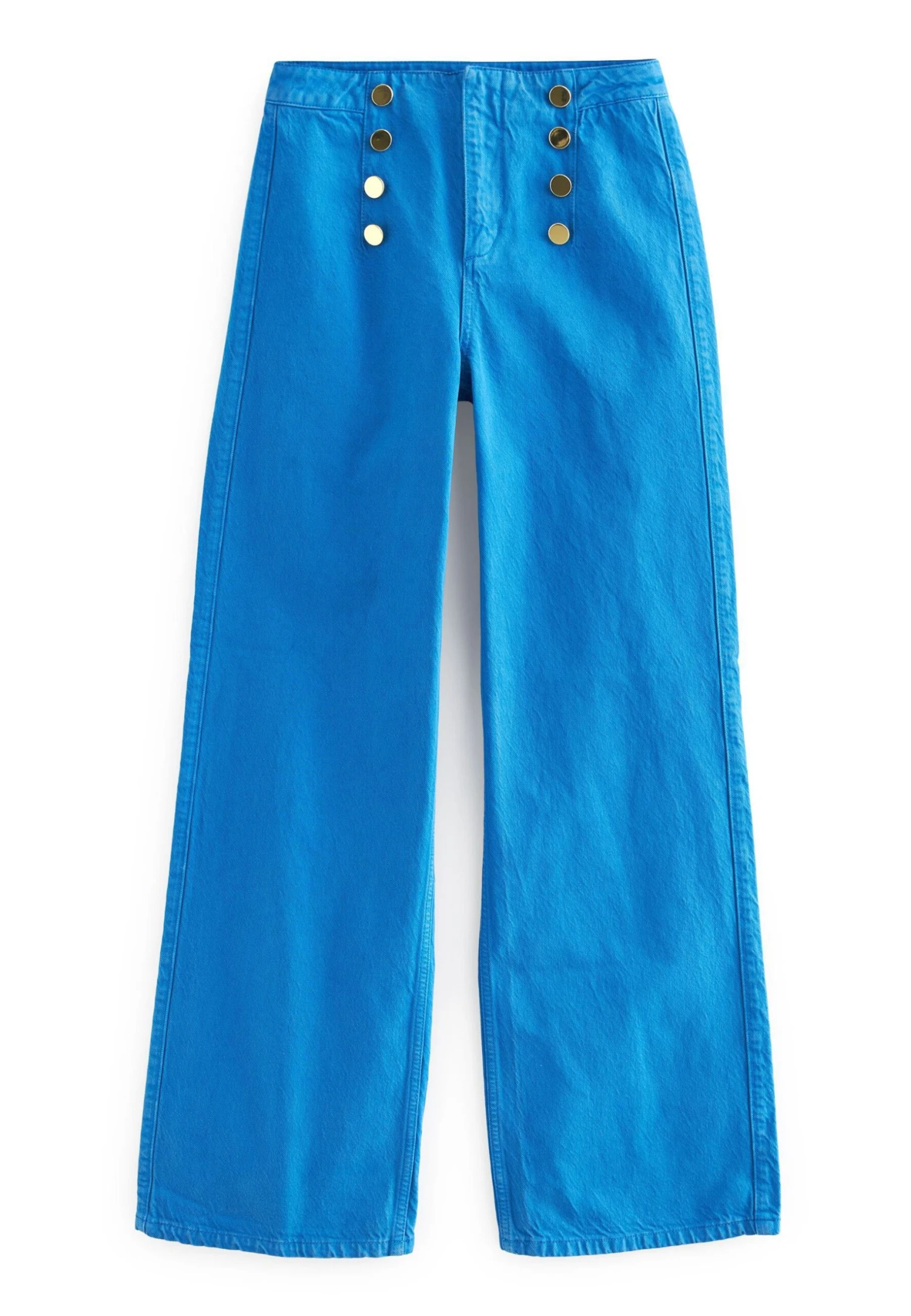 Next Gold Button Detail Standard - Flared Jeans - Blue 4 Next Gold Button Detail Standard - Flared Jeans - Blue - Afbeelding 4