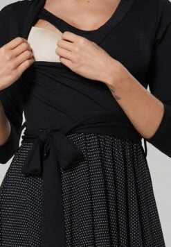 Umstandsnachthemd Mit Stillfunktion - Jurk - Schwarze Punkte 13 Umstandsnachthemd Mit Stillfunktion - Jurk - Schwarze Punkte -Only Mode Winkel faa2d7cb68414aec98e54d06198876cc