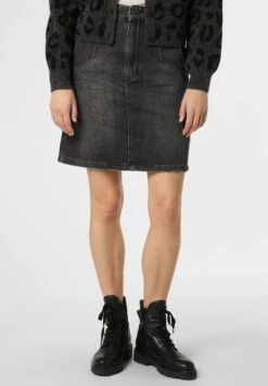 DRYKORN Rock Belou - A-Lijn Rok - Anthrazit