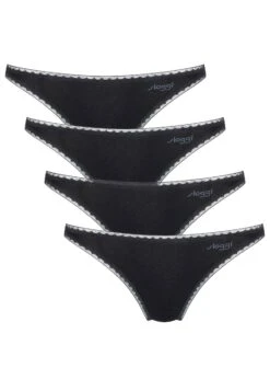 Sloggi 4 Pack - Slip - Schwarz -Only Mode Winkel fb4d6d7126594cd0b93d45009cd797ce