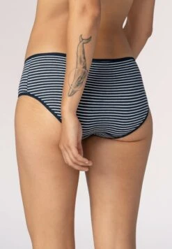 MEY Cotton Stripe - Slip - Night Blue -Only Mode Winkel fb91f0e5fb254e2cb72383309600514d