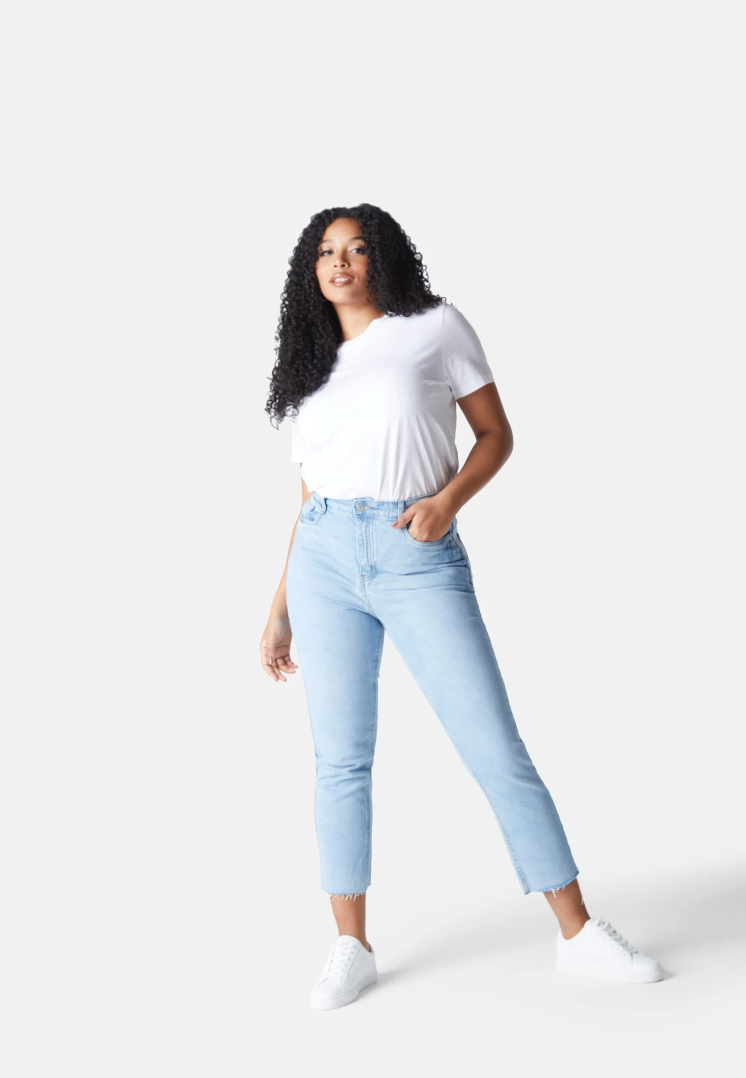 Tanya- Slim Fit Jeans - Bleach 4 Tanya- Slim Fit Jeans - Bleach - Afbeelding 4