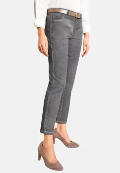 Slim Fit Jeans - Grau