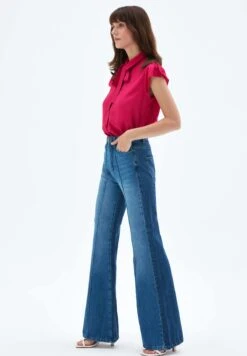 Bell Bottoms - Flared Jeans - Navy Blue 9 Bell Bottoms - Flared Jeans - Navy Blue -Only Mode Winkel fc915451e5c444e583a51fb2f131f324