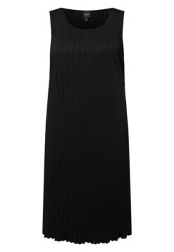Ulla Popken Sleeveless Pleated - Jurk - Black 11 Ulla Popken Sleeveless Pleated - Jurk - Black -Only Mode Winkel fced4db0451b42cba84a27ebf4cd42d2