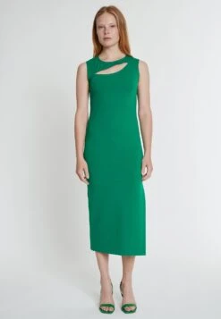 Ana Alcazar Midi Kadori - Jerseyjurk - Grün