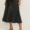 Shana - A-Lijn Rok - Black Dot