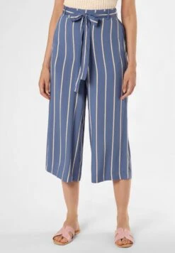 Vila Vienna - Broek - Blau Ecru