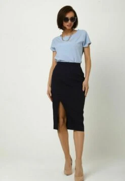 Kokerrok - Dark Blue -Only Mode Winkel fde4a6c81fe643a6aec96377ed80ceca