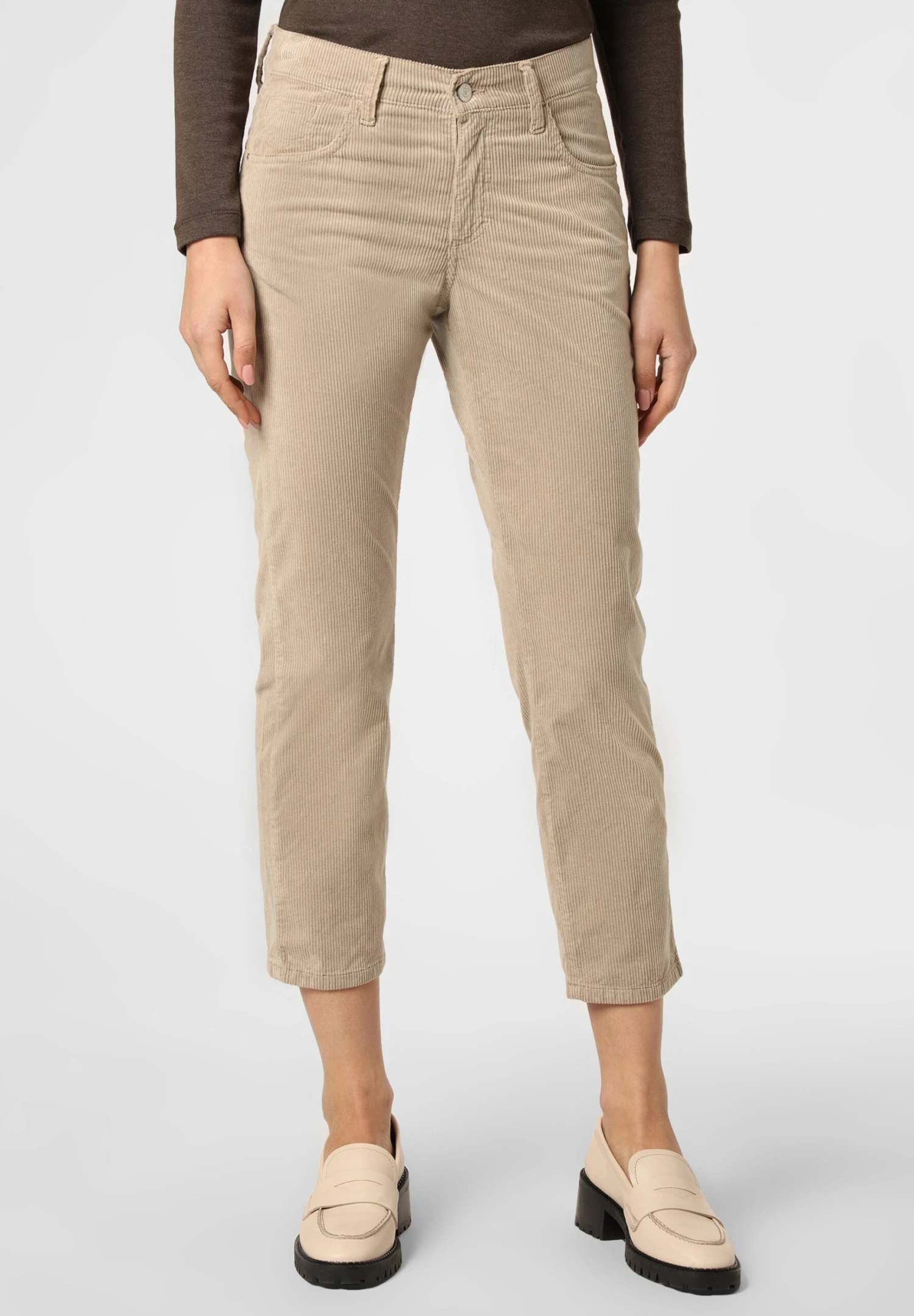 Angels Straight Leg Jeans - Beige 1 Angels Straight Leg Jeans - Beige