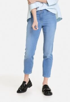 Gerry Weber VerkΓΌrzt 7/8 Best4Me - Slim Fit Jeans - Blue Denim