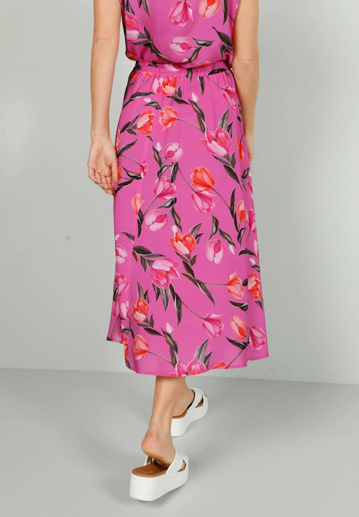 A-Lijn Rok - PinkGrün 3 A-Lijn Rok - PinkGrün - Afbeelding 3