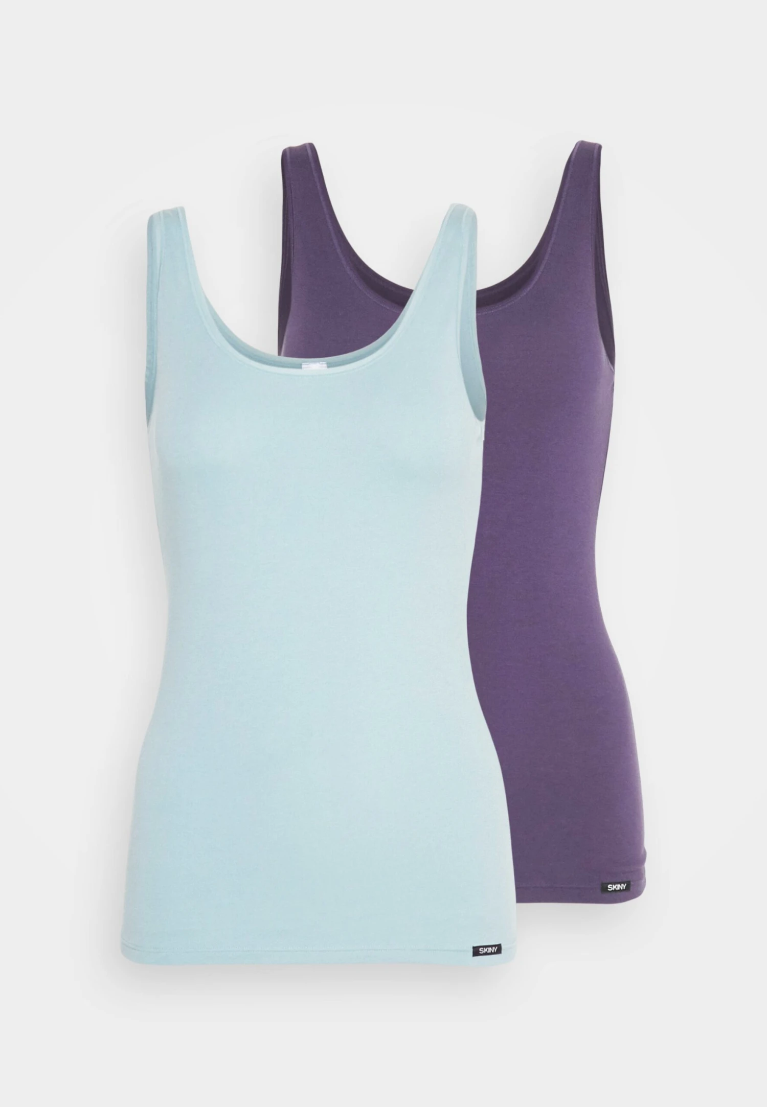 Skiny Advantage 2 Pack - Hemd - Lavender/Aqua 5 Skiny Advantage 2 Pack - Hemd - Lavender/Aqua - Afbeelding 5