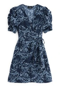 Next Short Sleeve Tea - Jurk - Navy Blue Sprig -Only Mode Winkel fec738ada2174eee857a039cc43c725d