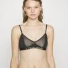 Unlined Bralette - Bustier - Black