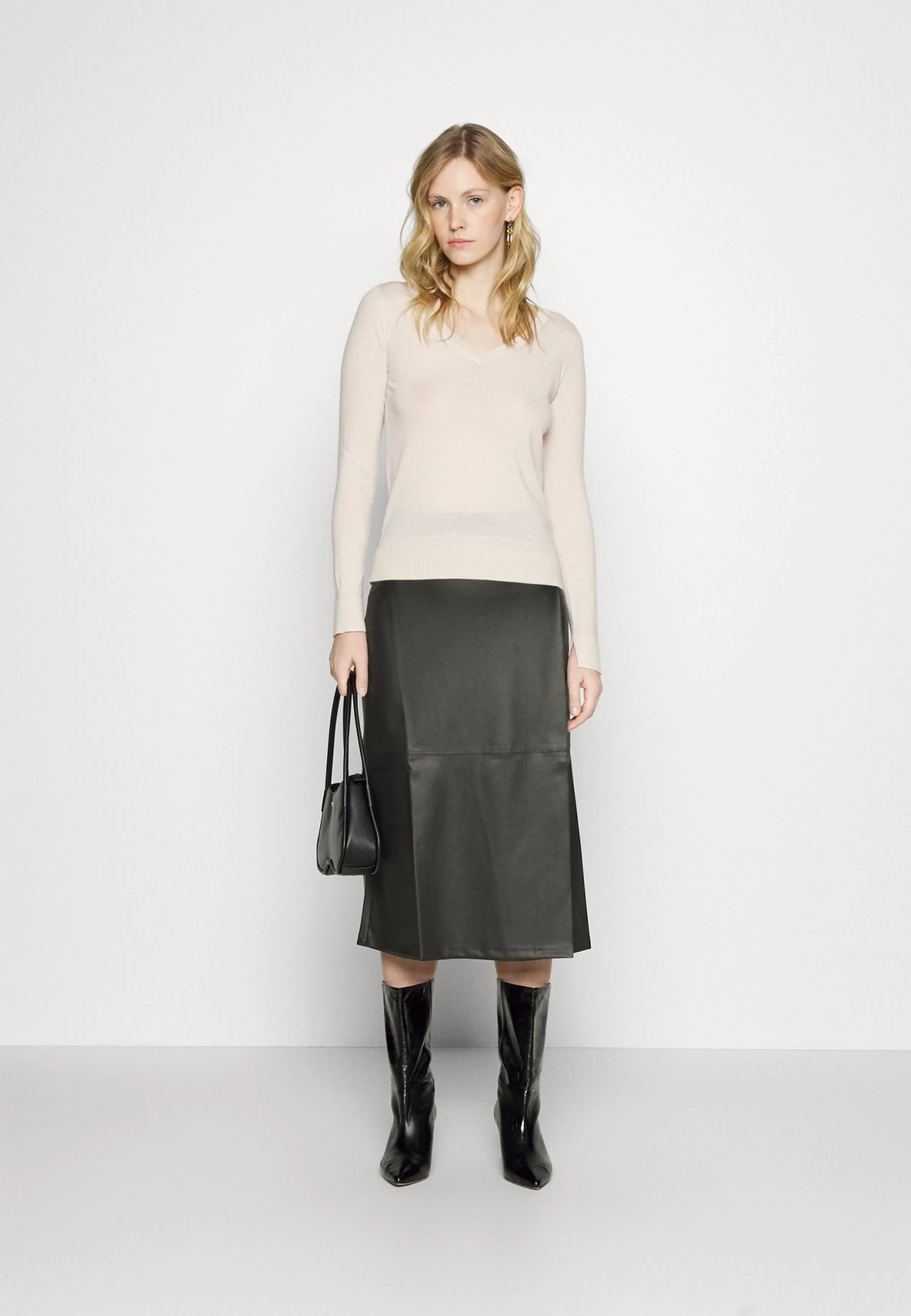 Max Mara Leisure Facella - A-Lijn Rok - Nero 2 Max Mara Leisure Facella - A-Lijn Rok - Nero - Afbeelding 2