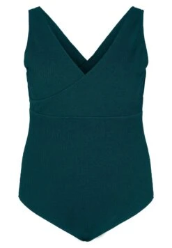 Zizzi With Wrap Effect - Badpak - Deep Teal -Only Mode Winkel ff1f32563572466e8f3b78582c6bedb3