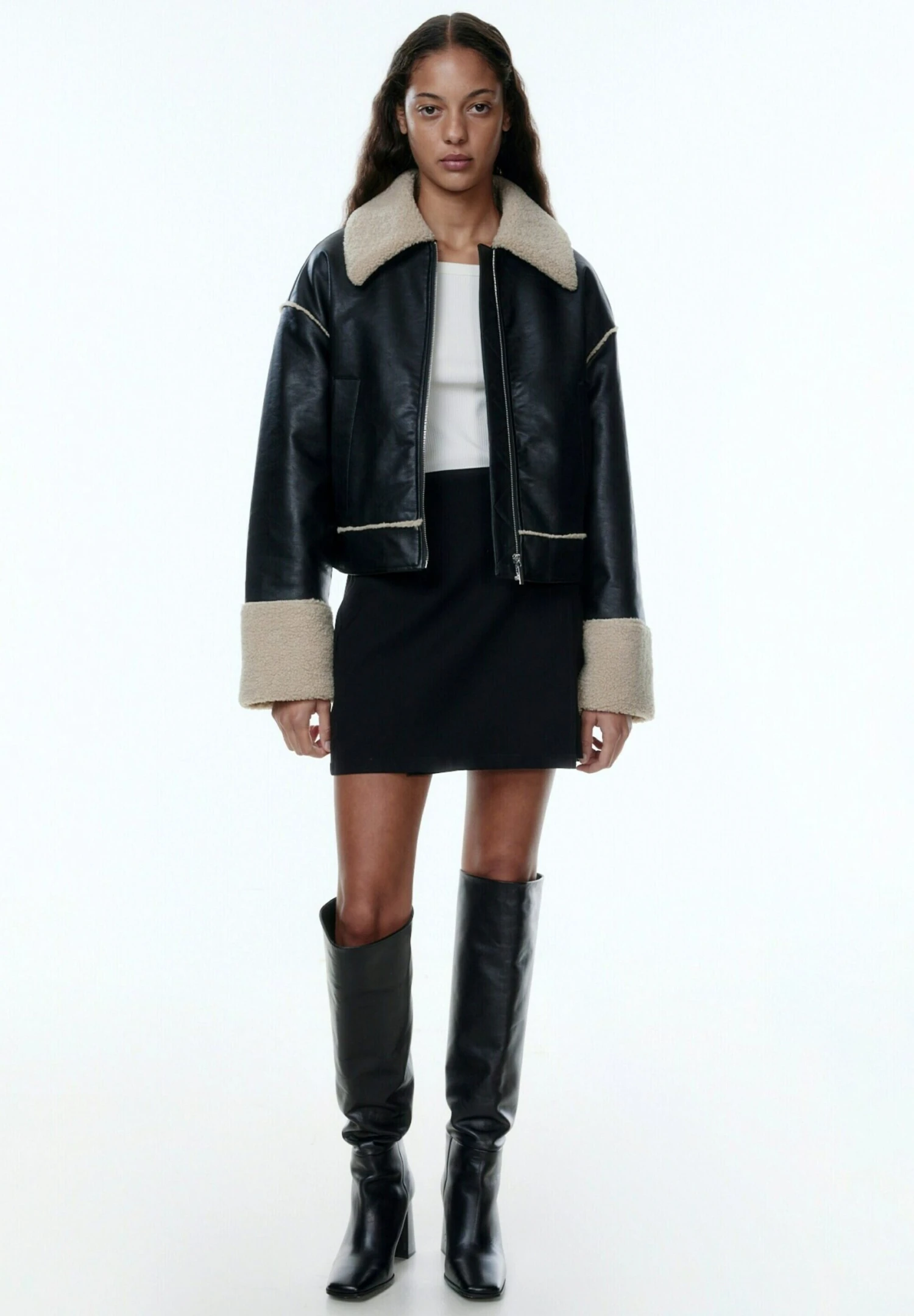 EDITED Xani - Wikkelrok - Schwarz 2 EDITED Xani - Wikkelrok - Schwarz - Afbeelding 2