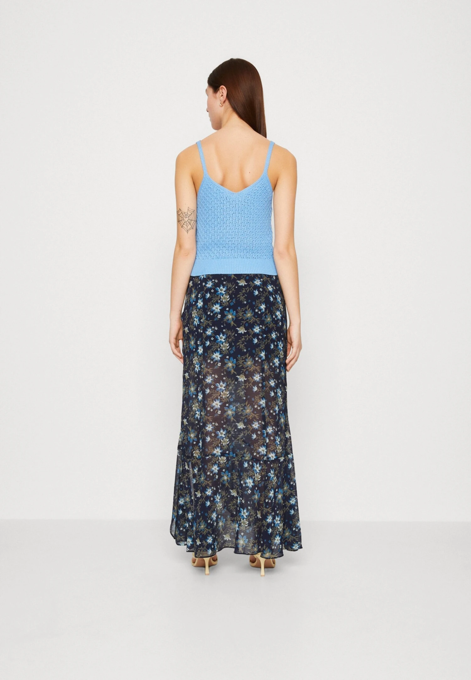 FREE PEOPLE Femme Edge Maxi - Maxirok - Ink Combo 3 FREE PEOPLE Femme Edge Maxi - Maxirok - Ink Combo - Afbeelding 3
