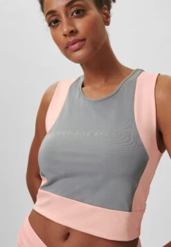 Bustier - Steingrau Hellpeach -Only Mode Winkel ffc1d079f2cf4f07a2acf5634ea0ba71